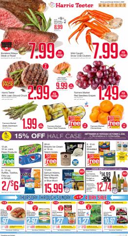 Harris Teeter catalogue in Denver CO | Weekly Ad | 9/28/2022 - 10/4/2022