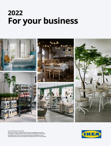 Offer on page 36 of the IKEA for Business Brochure 2022 catalog of Ikea