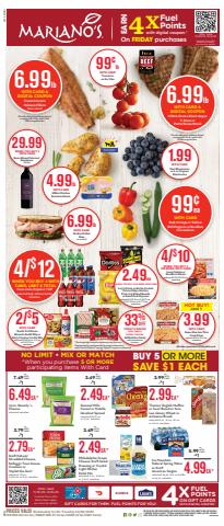 Offer on page 12 of the Weekly Ad catalog of Mariano's