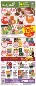 Offer on page 6 of the Weekly Ad catalog of Mariano's