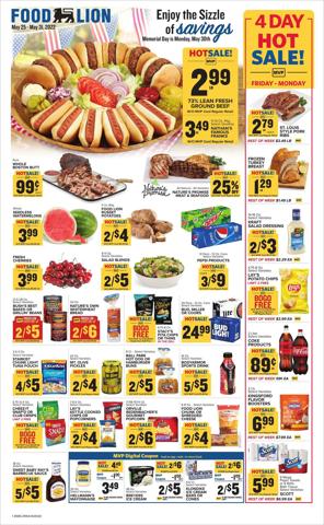 Food Lion catalogue in Manassas VA | Food Lion Weekly ad | 5/25/2022 - 5/31/2022