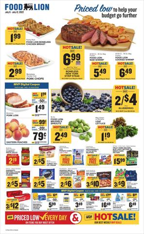 Food Lion catalogue in Hickory NC | Food Lion Weekly ad | 7/6/2022 - 7/12/2022