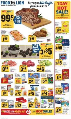 Food Lion catalogue in Charleston SC | Food Lion flyer | 11/30/2022 - 12/6/2022