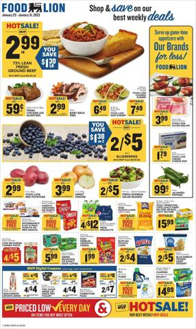 Food Lion catalogue in Baltimore MD | Food Lion flyer | 1/25/2023 - 1/31/2023