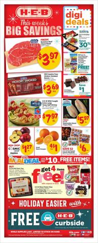 Grocery & Drug offers in Houston TX | H-E-B flyer in H-E-B | 12/7/2022 - 12/13/2022