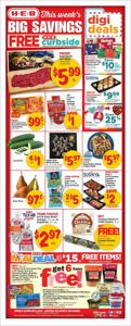 Offer on page 1 of the H-E-B flyer catalog of H-E-B