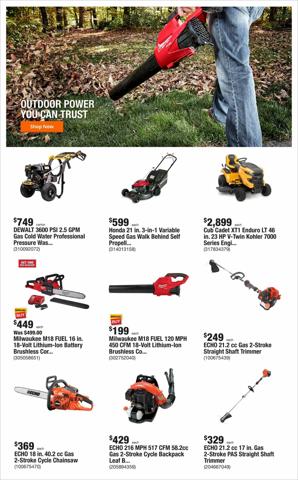 Home Depot catalogue in Chicago IL | Home Depot flyer | 11/28/2022 - 12/5/2022