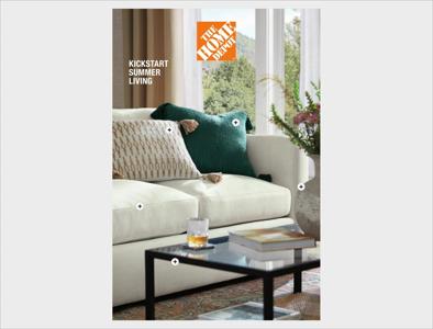 Offer on page 23 of the Home Depot flyer catalog of Home Depot