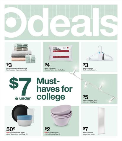 Department Stores offers in Scottsdale AZ | Target flyer in Target | 8/7/2022 - 8/13/2022