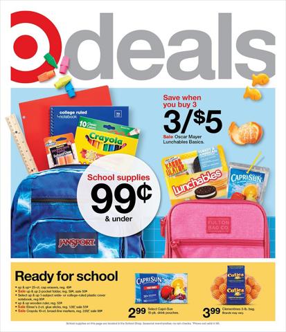 Department Stores offers in Lebanon PA | Target flyer in Target | 8/19/2022 - 8/22/2022