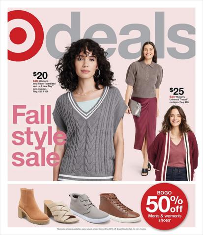 Department Stores offers in Dallas TX | Target flyer in Target | 9/23/2022 - 9/30/2022