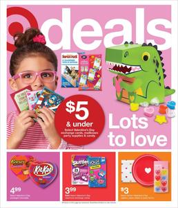 Offer on page 1 of the Target flyer catalog of Target