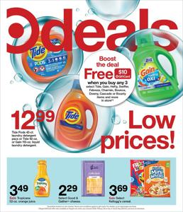 Offer on page 21 of the Target flyer catalog of Target