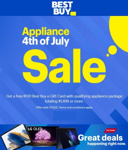 Electronics & Office Supplies offers in Tonawanda NY | 4th of July Sale in Best Buy | 7/1/2022 - 7/13/2022