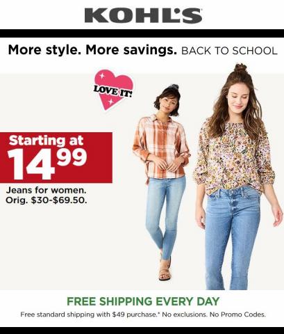 Kohl's catalogue in State College PA | Kohl's - Offers | 8/17/2022 - 9/2/2022