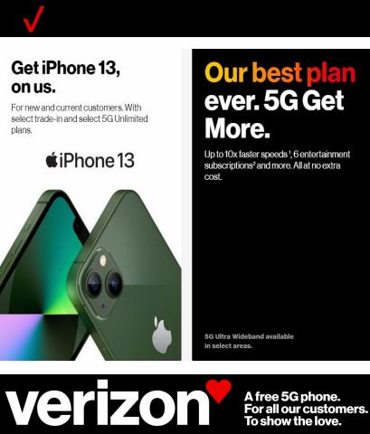 Electronics & Office Supplies offers in Saint Louis MO | Verizon Wireless - Offers in Verizon Wireless | 5/11/2022 - 6/6/2022