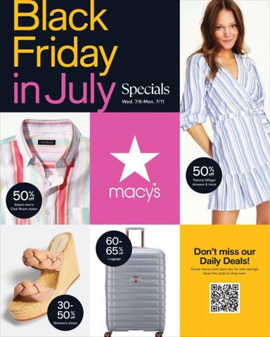 Department Stores offers in Chicago IL | Macy's Weekly ad in Macy's | 7/7/2022 - 7/11/2022