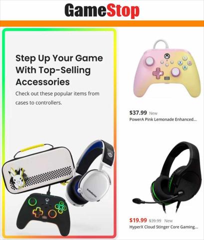 Electronics & Office Supplies offers in Norcross GA | GameStop Weekly ad in Game Stop | 7/4/2022 - 10/20/2022
