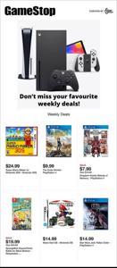 Offer on page 4 of the GameStop Weekly ad catalog of Game Stop
