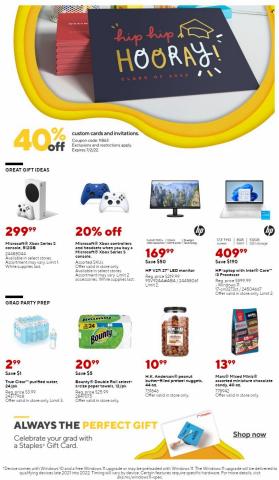 Staples catalogue | Weekly Ad | 5/15/2022 - 5/21/2022