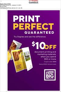 Electronics & Office Supplies offers in Bell CA | Staples Weekly ad in Staples | 1/22/2023 - 1/28/2023
