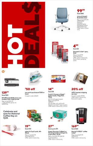 Staples catalogue in Downey CA | Staples flyer | 9/24/2023 - 9/30/2023