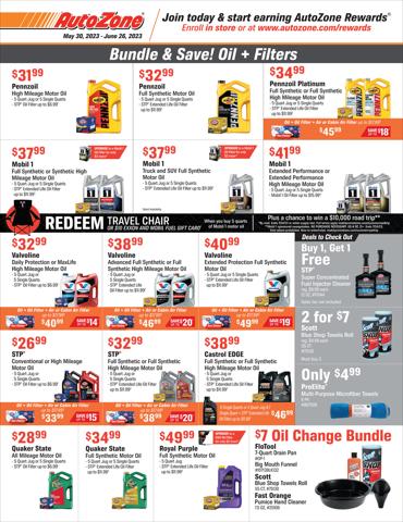 AutoZone catalogue in Westerville OH | Weekly Ad AutoZone | 5/30/2023 - 6/26/2023
