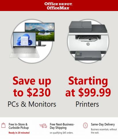 Office Depot catalogue in Houston TX | Memorial Day Sale | 5/26/2022 - 5/30/2022