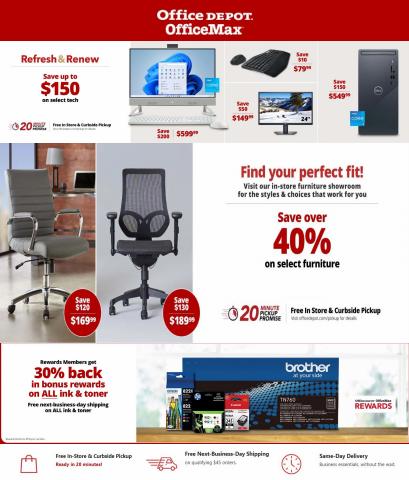 Office Depot catalogue in Gaithersburg MD | Offers | 2/27/2023 - 3/22/2023