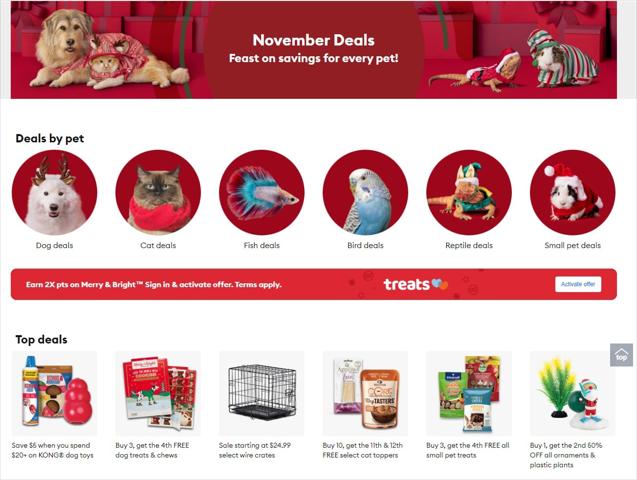 Grocery & Drug offers in Royal Oak MI | Pet Smart Weekly ad in Pet Smart | 11/1/2022 - 11/30/2022