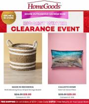 Offer on page 7 of the Home Goods - Savings catalog of Home Goods