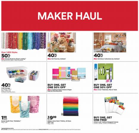 Gifts & Crafts offers in Bolingbrook IL | Weekly Ad in Michaels | 8/7/2022 - 8/13/2022