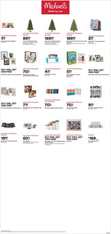 Offer on page 4 of the Michaels flyer catalog of Michaels