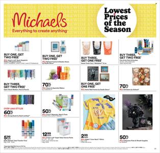 Michaels catalogue in Cheektowaga NY | Weekly Add Michaels | 9/15/2023 - 9/24/2023