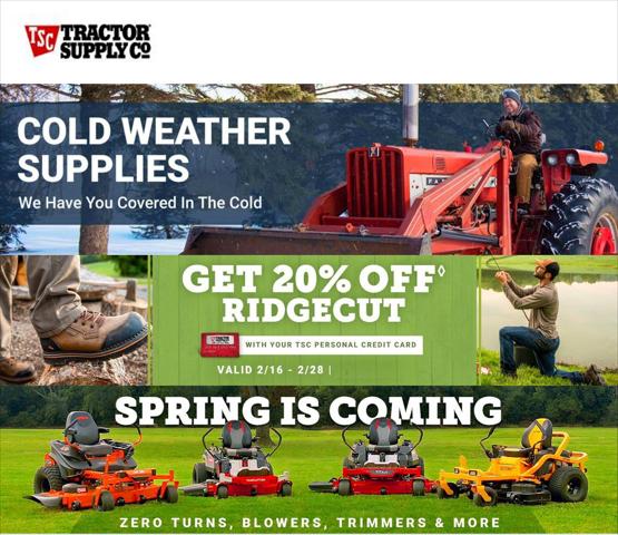 Tractor Supply Company catalogue in Cincinnati OH | Tractor Supply Company Weekly ad | 8/15/2022 - 2/28/2023