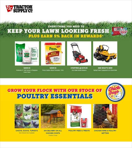 Tractor Supply Company catalogue in Cincinnati OH | Tractor Supply Company Weekly ad | 8/25/2022 - 4/16/2023