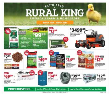 Tractor Supply Company catalogue in Louisville KY | Tractor Supply Company Weekly ad | 3/16/2023 - 3/29/2023