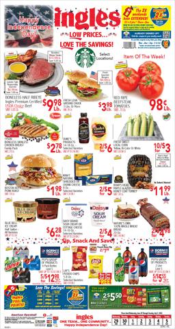 Grocery & Drug offers in Statesville NC | Ingles Markets weekly ad in Ingles Markets | 6/29/2022 - 7/5/2022