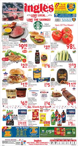 Grocery & Drug offers in Canton GA | Ingles Markets weekly ad in Ingles Markets | 6/29/2022 - 7/5/2022