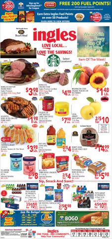 Grocery & Drug offers in Roswell GA | Ingles Markets weekly ad in Ingles Markets | 8/17/2022 - 8/23/2022