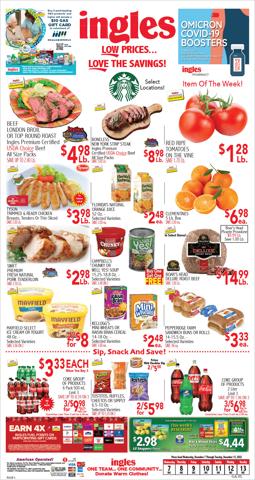 Grocery & Drug offers in Rome GA | Ingles Markets weekly ad in Ingles Markets | 12/7/2022 - 12/13/2022