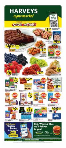 Grocery & Drug offers in Jacksonville FL | Weekly Circular in Harveys Supermarkets | 7/6/2022 - 7/12/2022