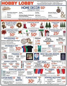 Hobby Lobby catalogue in Evansville IN | Hobby Lobby Weekly ad | 9/24/2023 - 9/30/2023