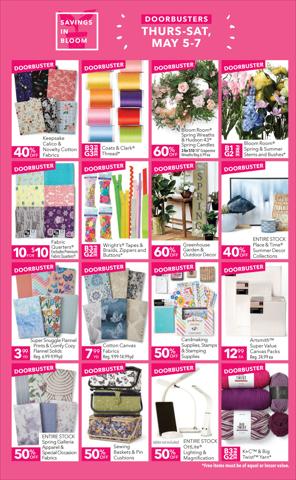 Jo-Ann catalogue in Cleveland OH | Weekly Ad 5/5 | 5/5/2022 - 5/25/2022
