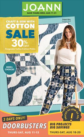 Jo-Ann catalogue in Melbourne FL | Weekly Ad 8/11 | 8/11/2022 - 8/31/2022