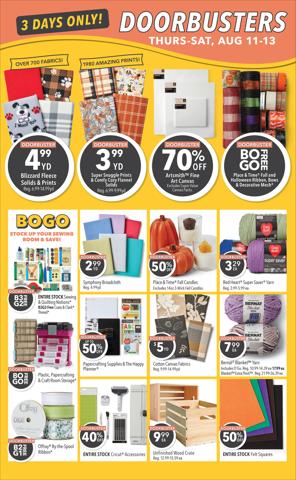 Jo-Ann catalogue in Downers Grove IL | Weekly Ad 8/11 | 8/11/2022 - 8/31/2022