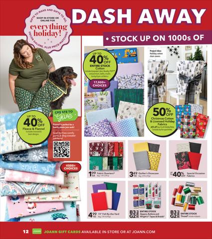 Gifts & Crafts offers in Houston TX | Weekly Ad 11/20 in Jo-Ann | 11/20/2022 - 12/7/2022