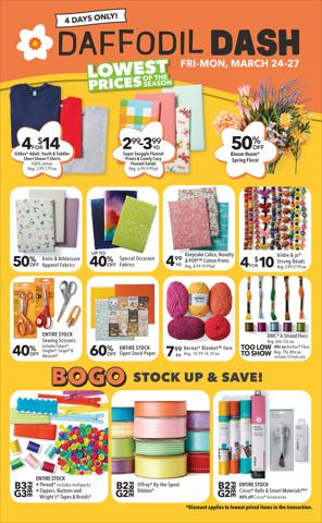Jo-Ann catalogue in Lees Summit MO | Weekly Ad 3/24 | 3/24/2023 - 4/8/2023