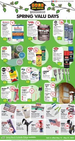 Valu Home Centers catalogue in Amherst NY | This Week's Ad | 5/15/2022 - 5/21/2022