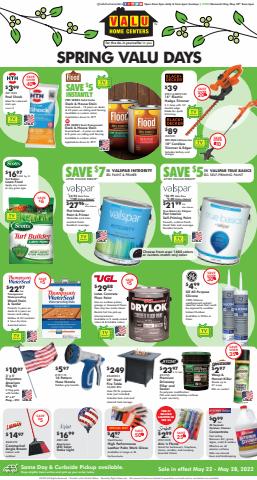 Valu Home Centers catalogue in Elmira NY | This Week's Ad | 5/22/2022 - 5/28/2022